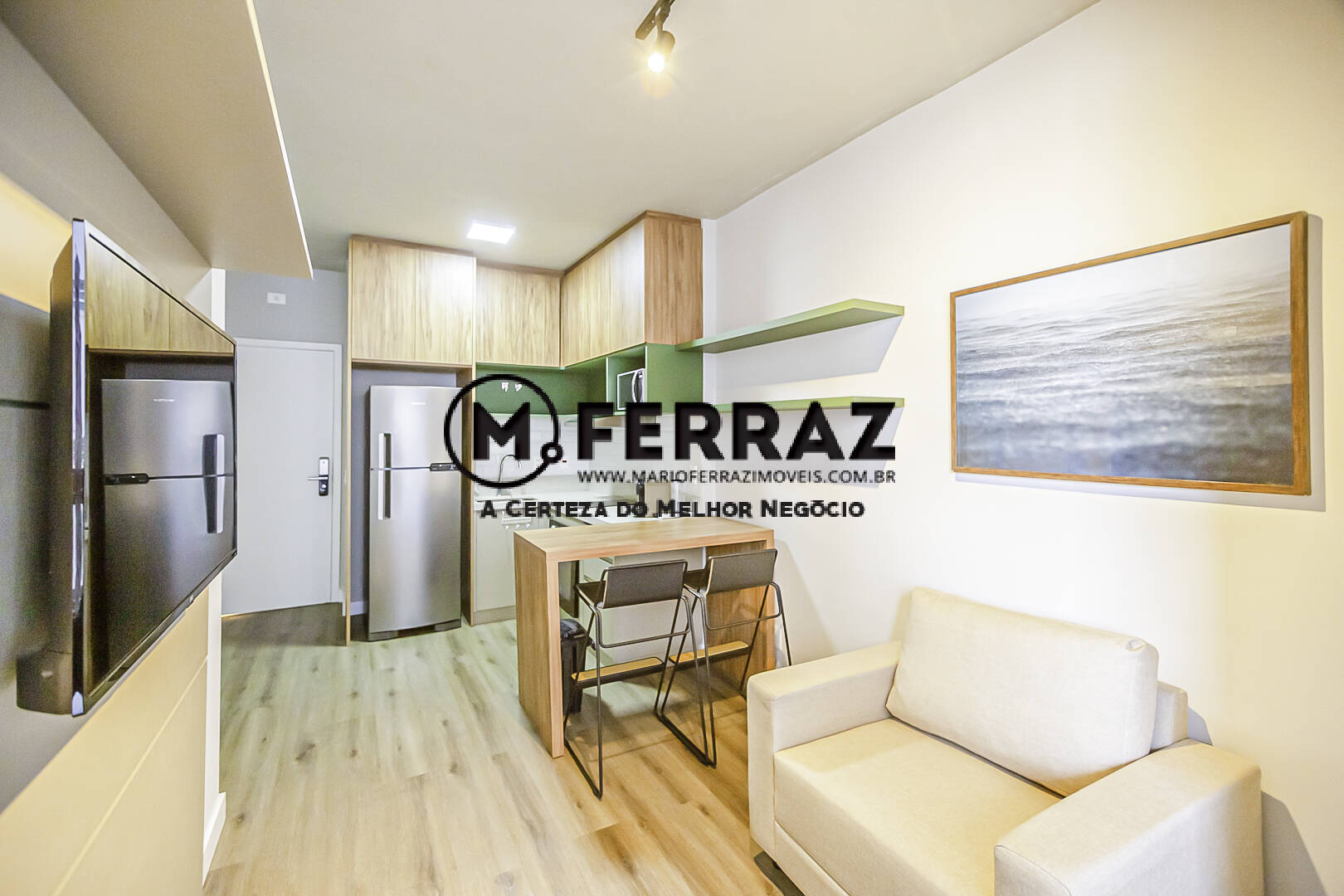 Apartamento à venda com 1 quarto, 46m² - Foto 1