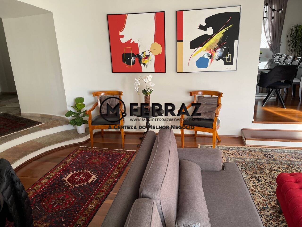 Apartamento à venda com 3 quartos, 196m² - Foto 2