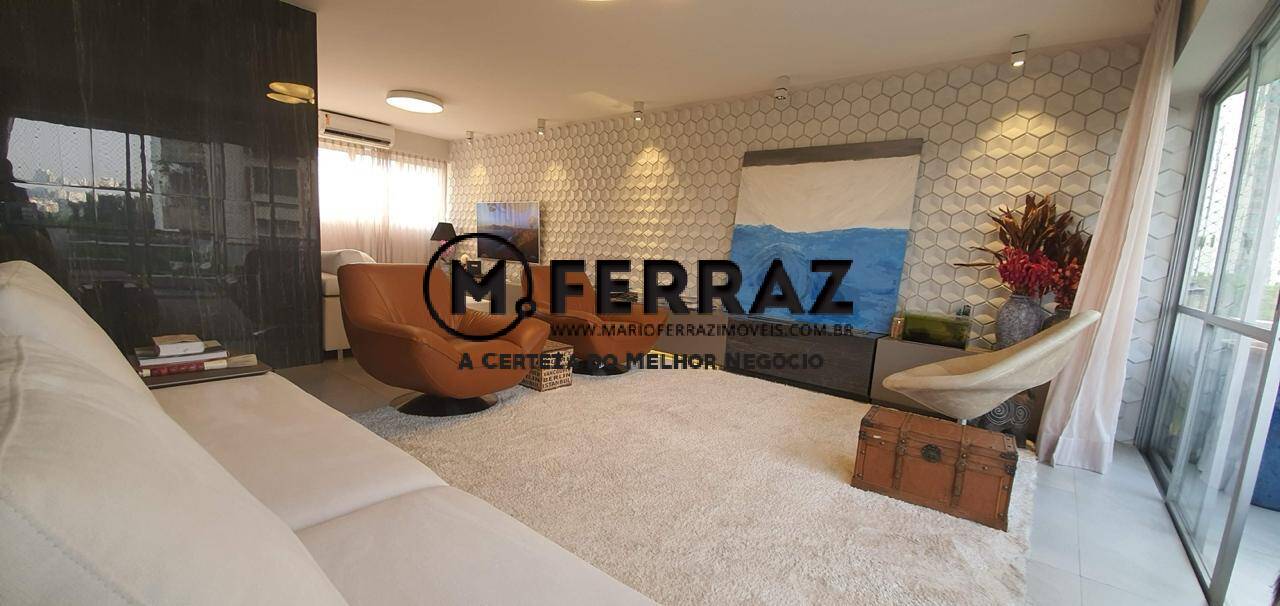 Apartamento à venda com 3 quartos, 185m² - Foto 2