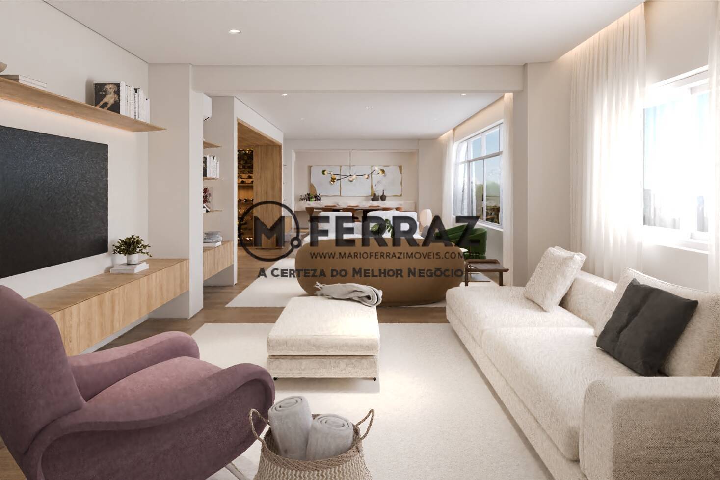 Apartamento à venda com 3 quartos, 244m² - Foto 1