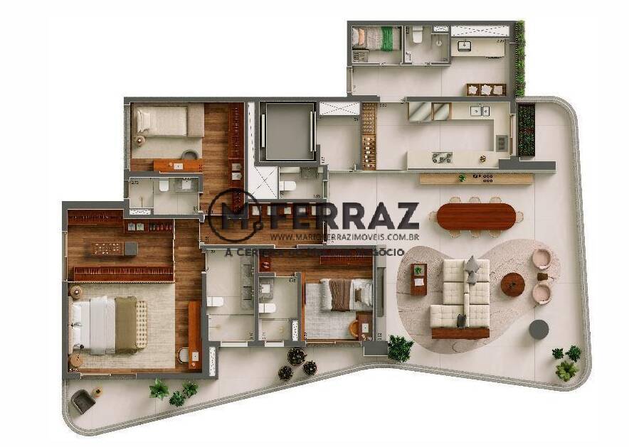 Apartamento à venda com 3 quartos, 226m² - Foto 31