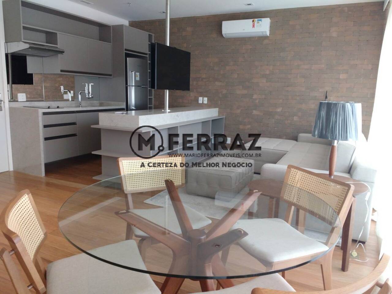 Apartamento à venda com 1 quarto, 62m² - Foto 5