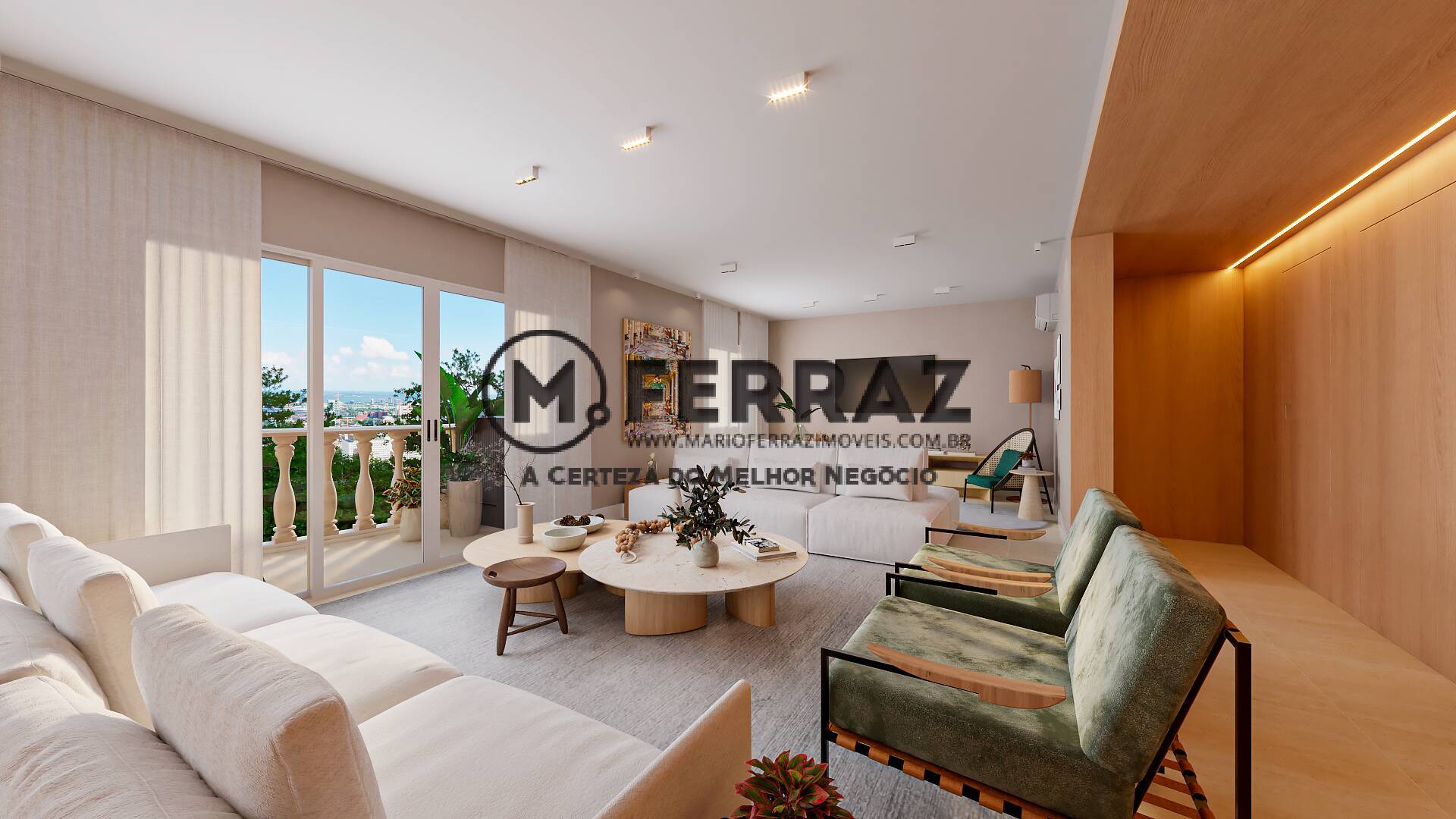 Apartamento à venda com 3 quartos, 221m² - Foto 1