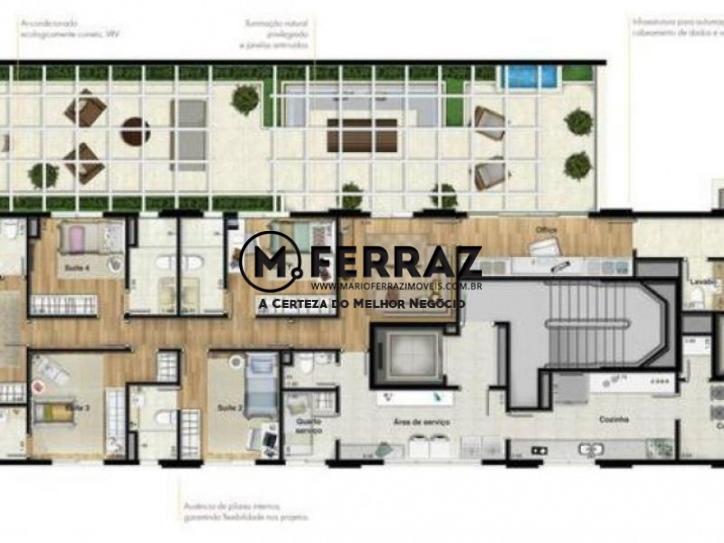 Apartamento à venda com 4 quartos, 273m² - Foto 8